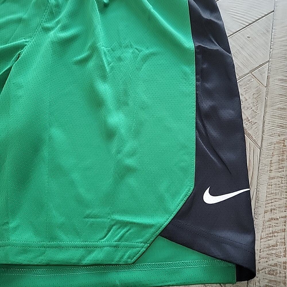 Nike NBA Practice Shorts Boston Celtics Team Issued 11" RARE NWT - Picture 2 of 7